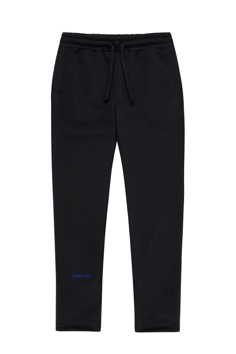 SYNA -OG JOGGER – BLACK / COBALT BLUE - Image 2