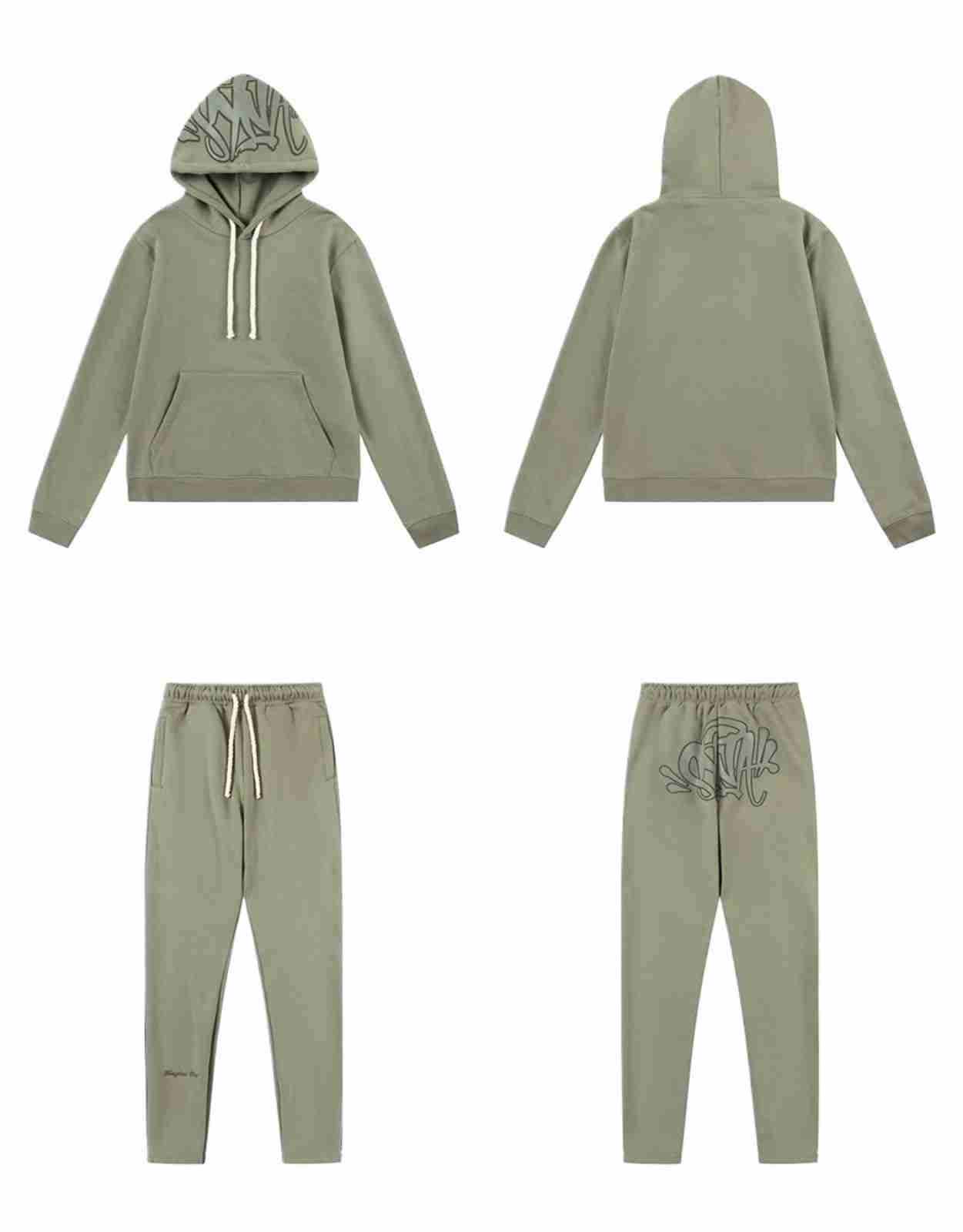 BIXPAK Syna World Tracksuit Olive Green - Image 2