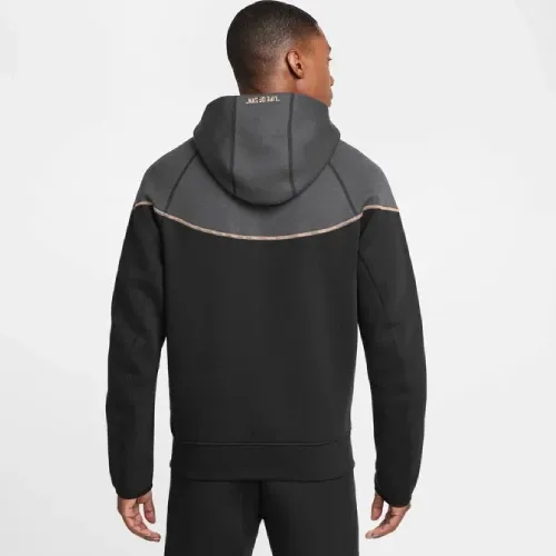 Black/Bronze Central Cee Syna World X Nike Tech Fleece Sweatpants - Image 3