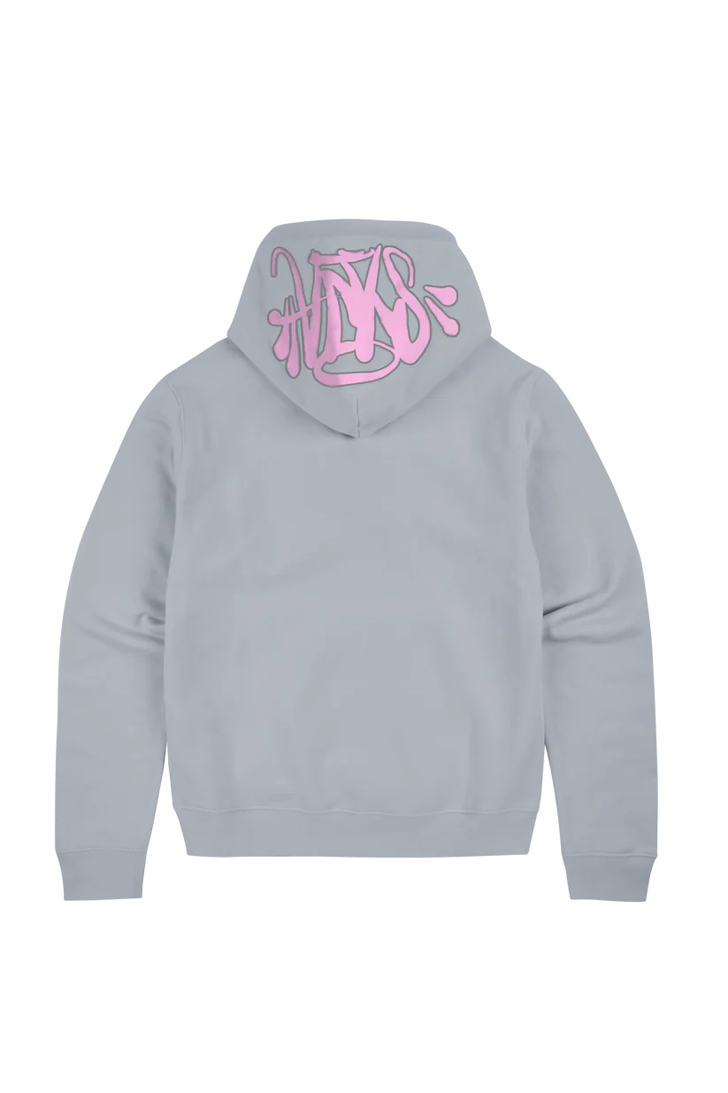 Syana Og Hood-Grey/Pink - Image 2