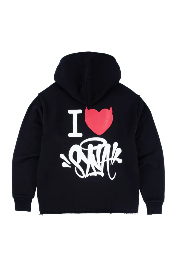 I Heart Syna Hoody-Black - Image 2