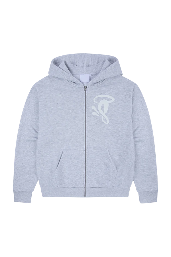 Syna Void Zip Hoody Marl Grey