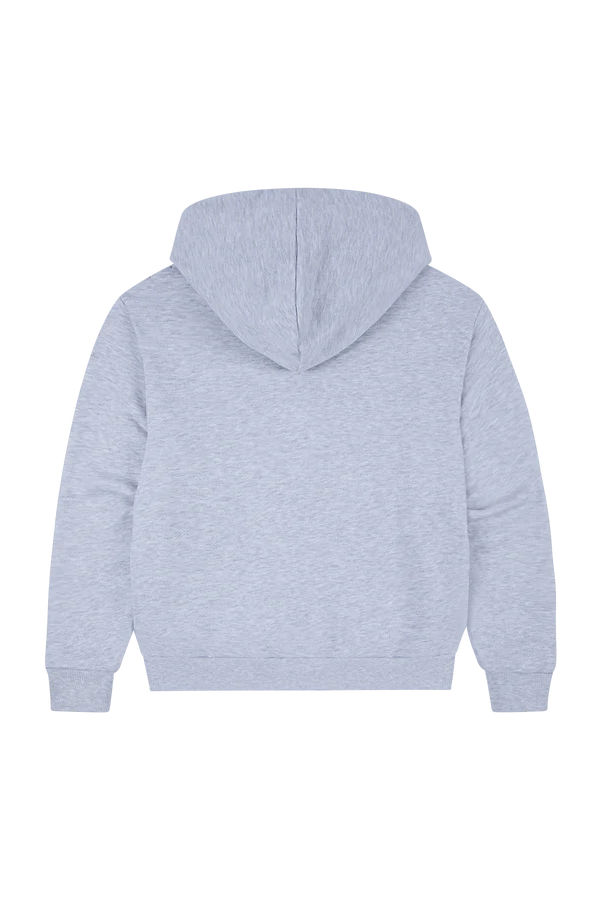Syna Void Zip Hoody Marl Grey - Image 2