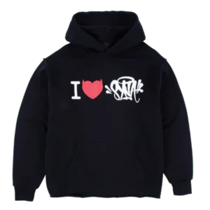 I Heart Syna Hoody-Black