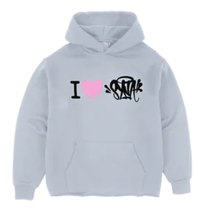 I Heart Syna Hoody-Grey