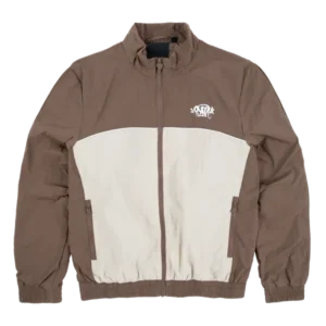 Team Syna Pipe Track Jacket Brown/Beige