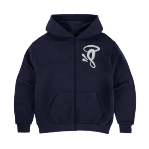 Syana Void Zip Hoodie Marl Grey