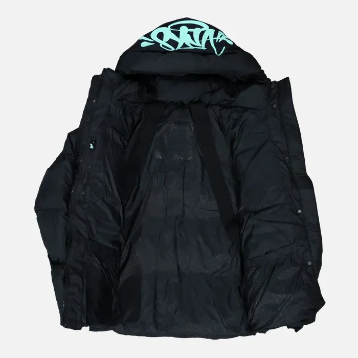 Synaworld ‘Syna Logo’ Jacket Black/Blue - Image 2