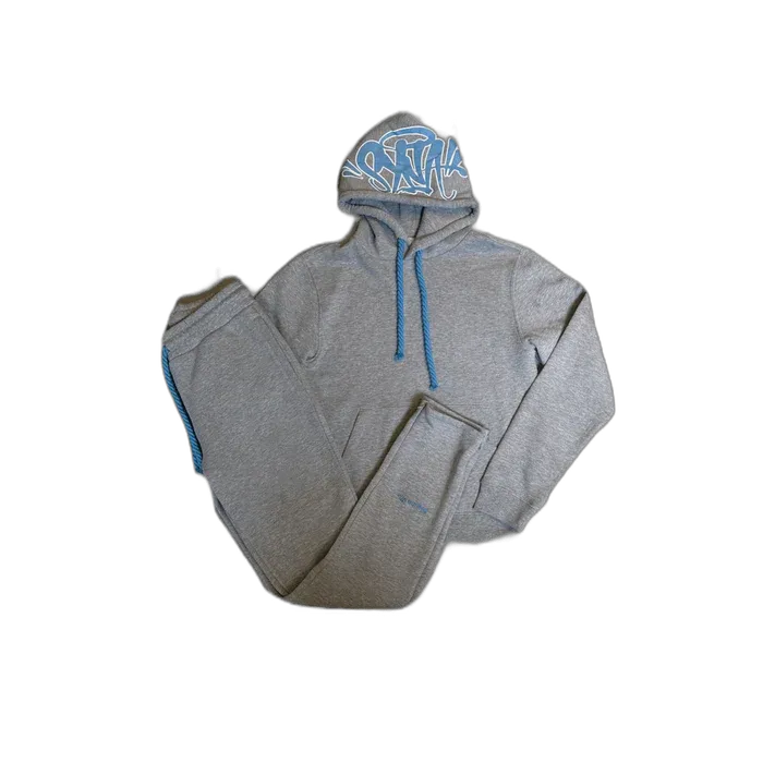 Synaworld ‘Syna Logo’ Tracksuit – Grey/Blue
