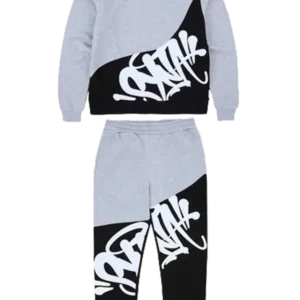 Synaworld Slice Syna Tracksuit – Grey/Black