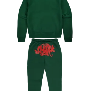 Synaworld OG Syna Tracksuit – Green/Red