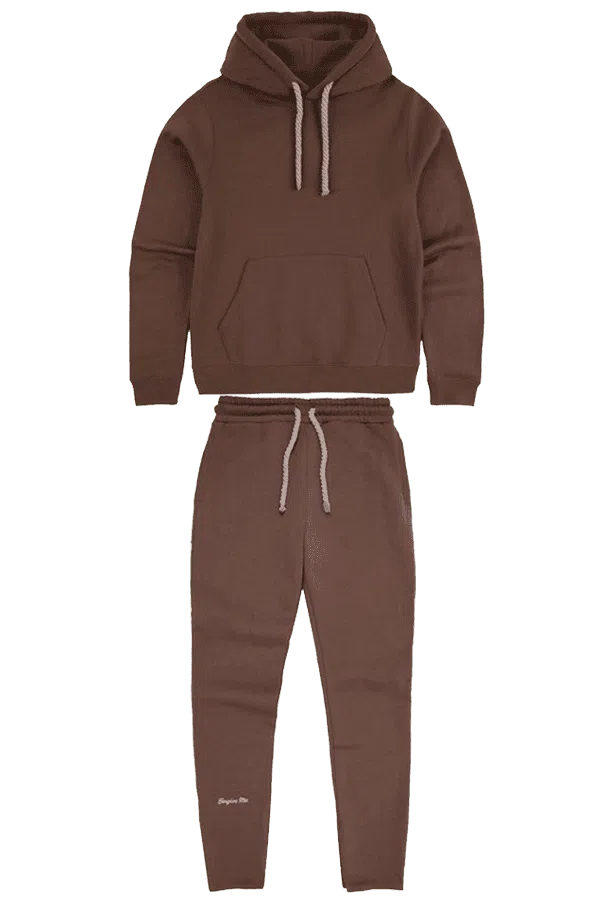 Syna World OG Syna Tracksuit – Brown/Cream - Image 2