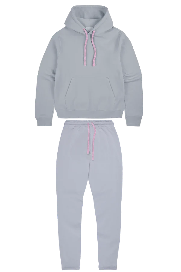 Synaworld OG Syna Tracksuit – Grey/Pink - Image 2