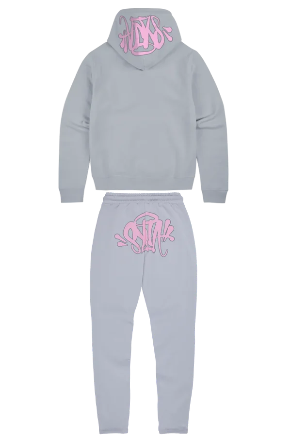 Synaworld OG Syna Tracksuit – Grey/Pink