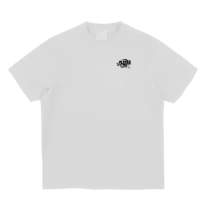 SYNA CORE EMBROIDERED T-SHIRT WHITE/BLACK