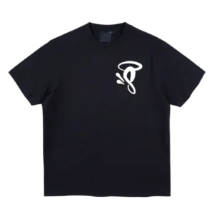 HALO PRINTED LOGO T-SHIRT BLACK/WHITE