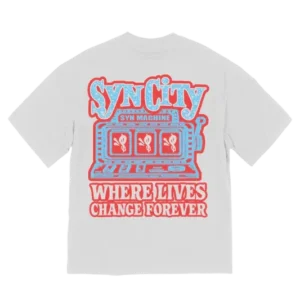 SLOT MACHINE TEE – WHITE